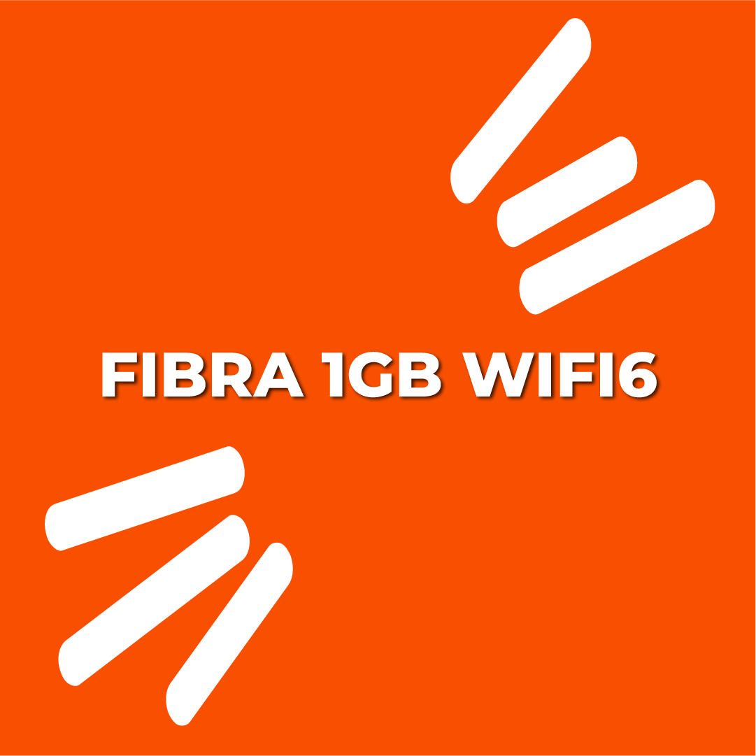 Fibra 1GB y WIFI6